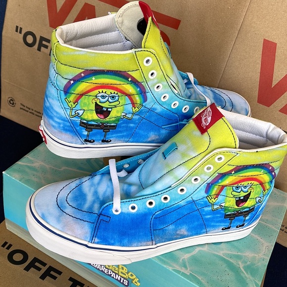 Vans Men’s Sk8-Hi SpongeBob Imagination - Picture 11 of 16